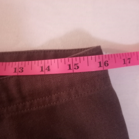 Mountain Hardwear Hemp Blend A Line Boho Hiking Multi Pocket Drawstring Skirt - Picture 5 of 10